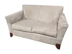 Rowe Cream Fabric Loveseat