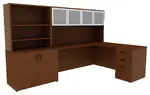 L Shaped Desk with Storage