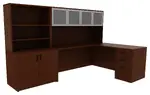 L Shaped Desk with Storage