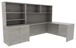 Bookcase Desk Combo