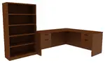 Desk with Matching Bookcase