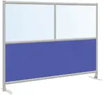 Free Standing Office Partition Panel - 73 x 54