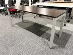 Training Table with Metal Legs