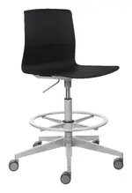 Adjustable Stool with Back