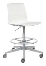 Adjustable Stool with Back