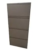 Putty Metal 4 Drawer Lateral Filing Cabinet â€“ 30 Inch Wide