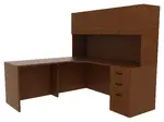 Corner Desk with Hutch