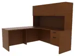 Corner Desk with Hutch