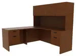 Corner Desk with Hutch