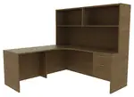 Corner Desk with Storage