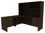 Corner Desk with Storage