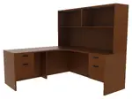 Corner Desk with Storage