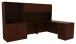 L Shape Desk with Storage