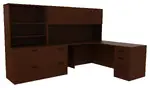 L Shape Desk with Storage