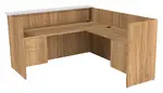 L Shaped Reception Desk