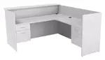 L Shaped Reception Desk