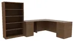 Desk with Bookcase