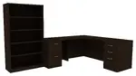 Desk with Bookcase