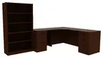 Desk with Bookcase