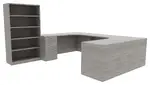 Desk with Bookcase