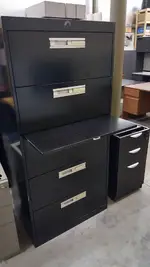 Roll Out Conserv-A-File 5 Drawer Lateral File Cabinet