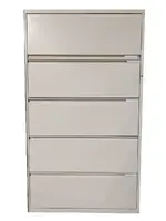 Tan 5 Drawer Lateral Filing Cabinet â€“ 36 Inch Wide