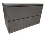 Meridian Gray 2 Drawer Lateral Filing Cabinets â€“ 42 Inch Wide