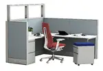 Office Cubicle Workstation Desk with Drawers