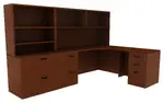 L Shaped Desk with Storage