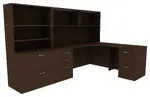 L Shaped Desk with Storage