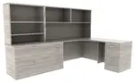 L Shaped Desk with Storage