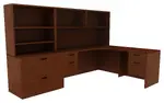 Desk with Shelves and Drawers