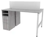 2 Person Workstation with Drawers