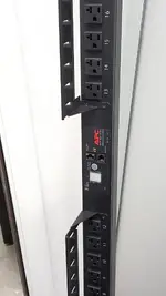 42U APC AR2101BLK Server Rack with 885-1736 PDU