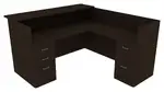 L Shaped Reception Desk with Counter