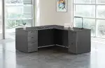 L Shaped Desk with Drawers