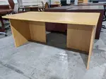Rectangular Oak Laminate Desk