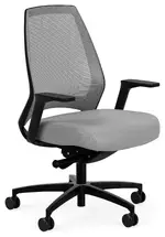 Mesh Back Conference Chair with Arms