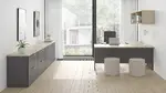 L Shaped Desk with Storage