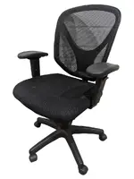 Black Mid Back Rolling Office Task Chair