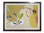 Flower Pattern Custom Framed Art