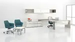 Modern U Shaped Desk with Storage