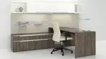 L Shaped Desk with Storage