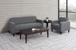 Office Sofa & Club Chair Couch Set