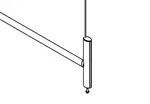 Terrace Bolt-Through Bracket (Pair)