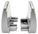 OFI Cubicle Top Clamp Mount Bracket for Plexiglass & Acrylic Panels