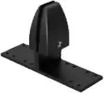 Black Dual Edge Desk Mount Bracket Mount (Pair)