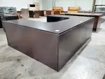 Espresso Laminate U-Shape Desk 