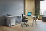 L Shaped Desk with Drawers