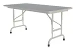 Height Adjustable Folding Table